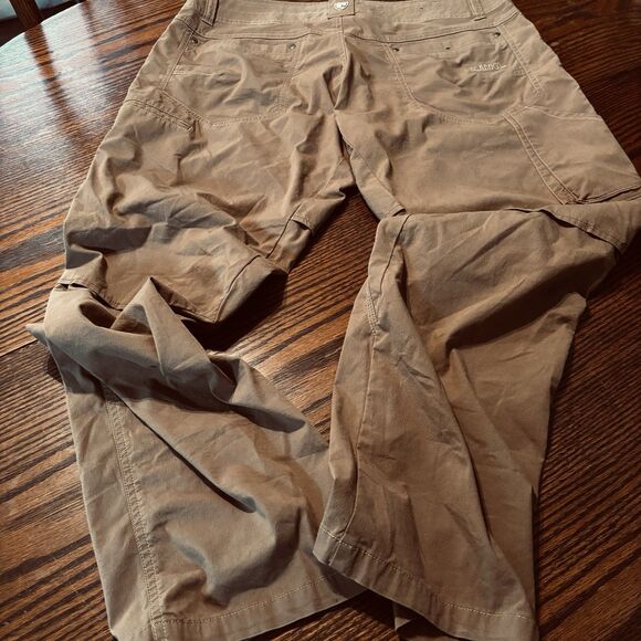 Kuhl Pants Mens 36x30 Brown Khaki Konfidant Air Gusseted Vented 9-Pocket Hiking - Picture 5 of 14
